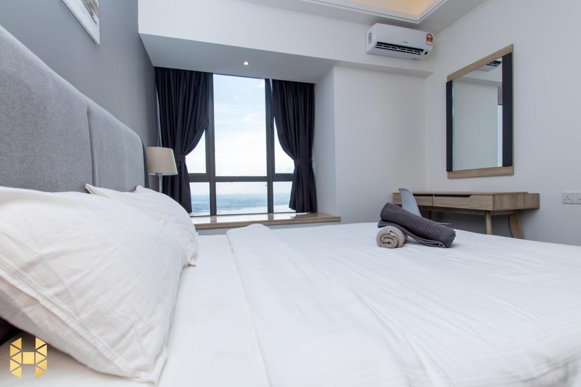 R&F Princess Cove Ciq Premium Sea & City View Suites By Neo Johor Bahru Zimmer foto